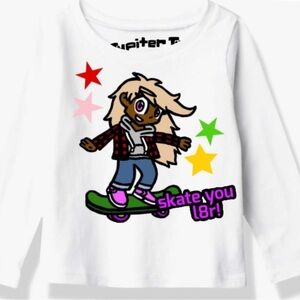 Toddler Girls’ Skate Graphic Long Sleeve Shirt